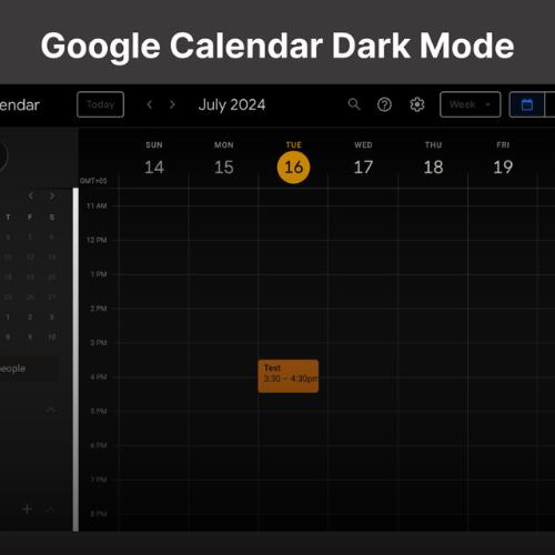 Google Calendar Chính Thức Ra Mắt Chế Độ Tối (Dark Mode) Trên Giao Diện Web Với Nhiều Cải Tiến Mới